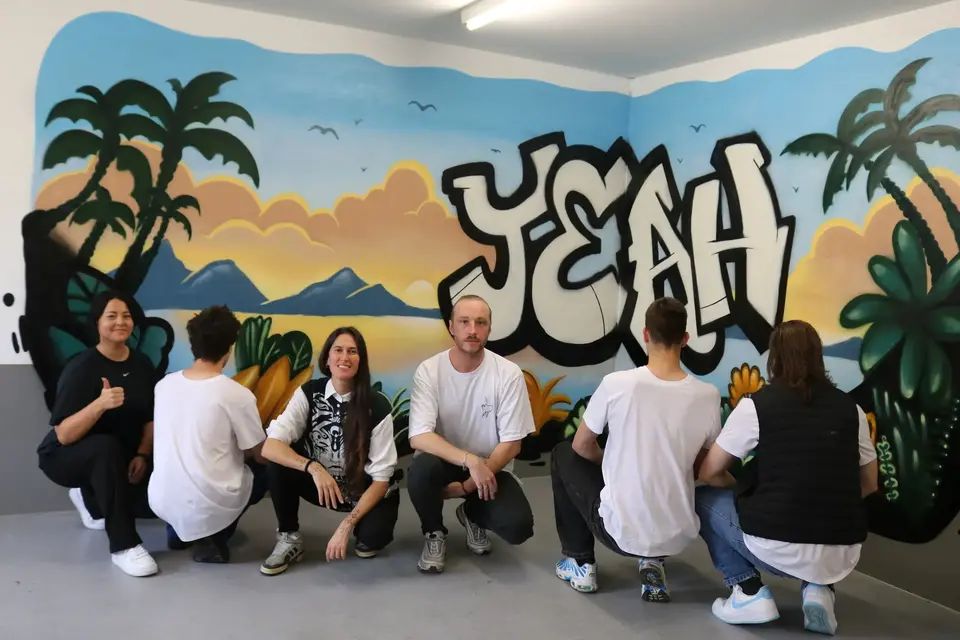 Wände mit Graffiti Wände mit Graffiti